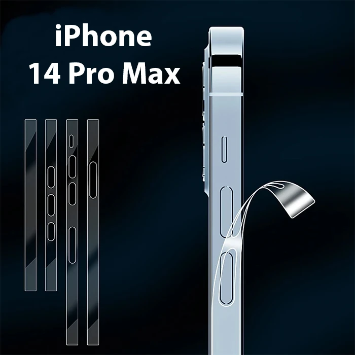 ALLY iPhone 14 Pro Max Hidrojel Hayalet Yan Alt Üst Kaplama Koruyucu Film 2 ALLY iPhone 14 Pro Max Hidrojel Hayalet Yan Alt Üst Kaplama Koruyucu Film - Görsel 2