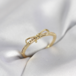 Fiyonk Model Zirkon Taşlı Gold Renk Kadın Yüzük 5886