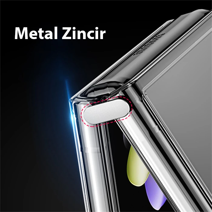 Dux Ducis Crystal Clin Series Samsung Galaxy Z Flip3 5G Shockproof Şeffaf Silikon Kılıf-(5775) 4 Dux Ducis Crystal Clin Series Samsung Galaxy Z Flip3 5G Shockproof Şeffaf Silikon Kılıf-(5775) - Görsel 4