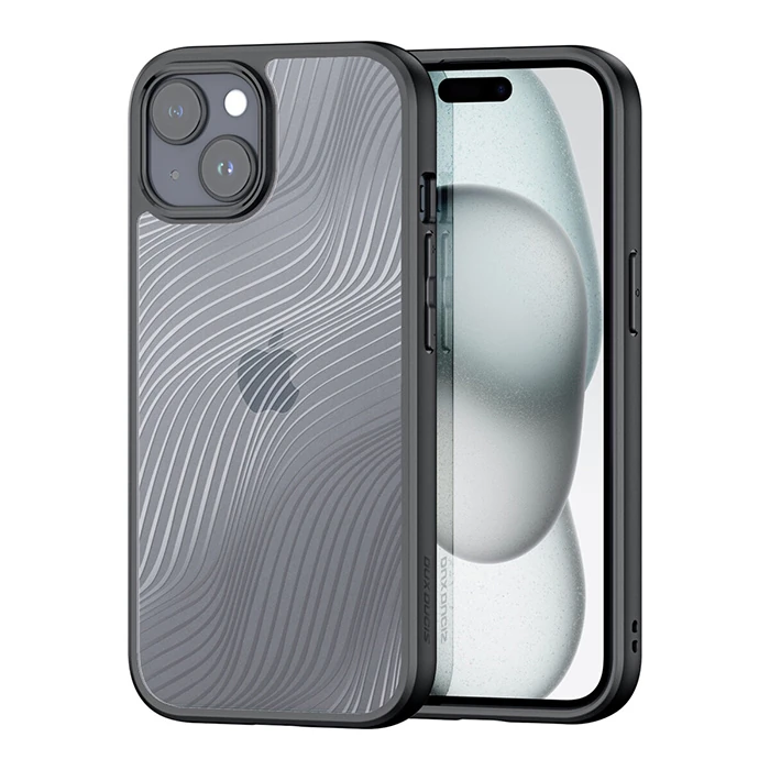 Dux Ducis iPhone 15 Plus Aimo Series Premium Buzlu Sert PC-TPU Kılıf 1 Dux Ducis iPhone 15 Plus Aimo Series Premium Buzlu Sert PC-TPU Kılıf