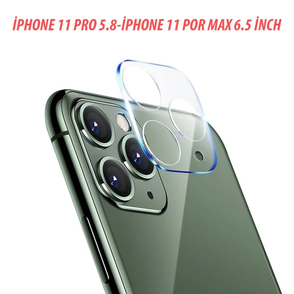 iPhone 11 Pro 11 Pro Max Full Tempered Kamera Koruyucu Kırılmaz Cam-(5775) 1 iPhone 11 Pro 11 Pro Max Full Tempered Kamera Koruyucu Kırılmaz Cam-(5775)