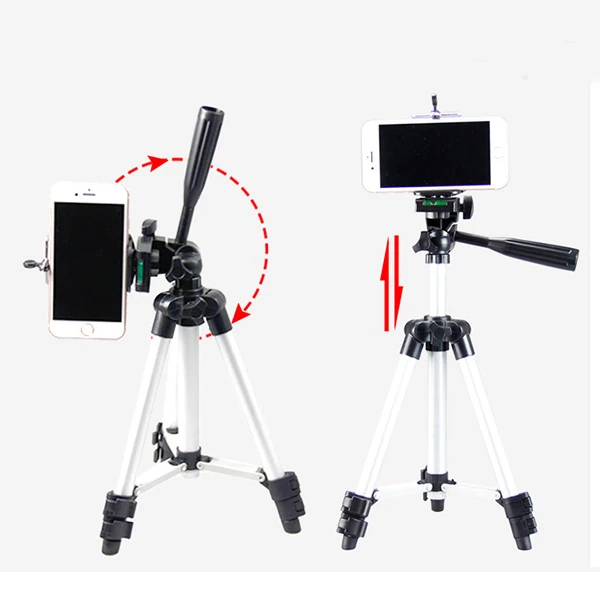 Ally 65cm Alüminyum Cep Telefonu+kamera Tripod Stand-(5775) 4 Ally 65cm Alüminyum Cep Telefonu+kamera Tripod Stand-(5775) - Görsel 4