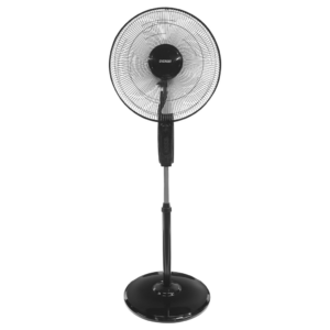 EVEREST FAN11, SİYAH, CoolAir, 3 Kademeli Hız, 40cm 5 Kanat Pervane ve Çerçeve, 45W, Otomatik Salınım, Yükseklik Ayarlı Vantilatör(1923)