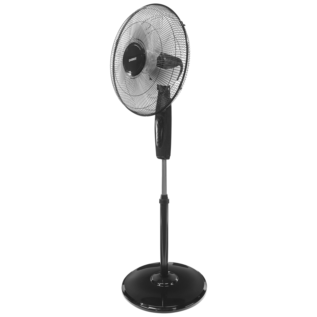 EVEREST FAN11, SİYAH, CoolAir, 3 Kademeli Hız, 40cm 5 Kanat Pervane ve Çerçeve, 45W, Otomatik Salınım, Yükseklik Ayarlı Vantilatör(1923) 2 EVEREST FAN11, SİYAH, CoolAir, 3 Kademeli Hız, 40cm 5 Kanat Pervane ve Çerçeve, 45W, Otomatik Salınım, Yükseklik Ayarlı Vantilatör(1923) - Görsel 2