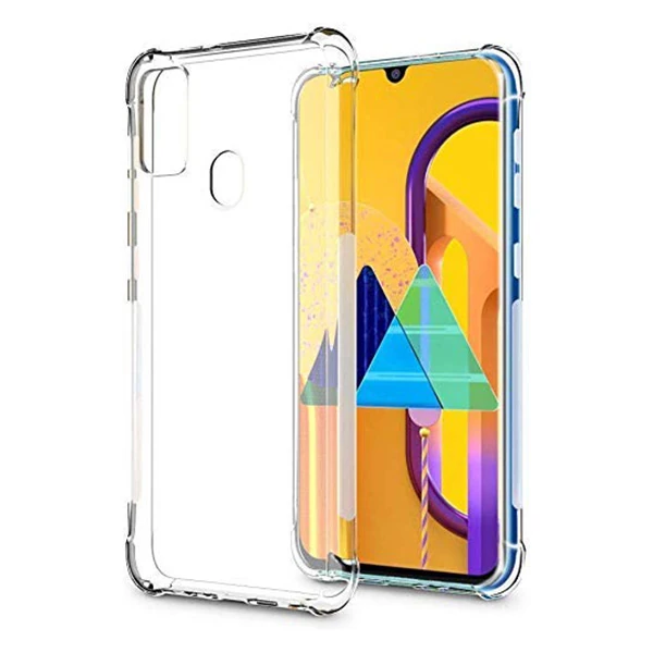 Ally Samsung Galaxy M30S Anti-Drop Darbe Emici Silikon Kılıf 1 Ally Samsung Galaxy M30S Anti-Drop Darbe Emici Silikon Kılıf