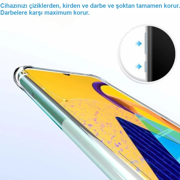 Ally Samsung Galaxy M30S Anti-Drop Darbe Emici Silikon Kılıf 2 Ally Samsung Galaxy M30S Anti-Drop Darbe Emici Silikon Kılıf - Görsel 2