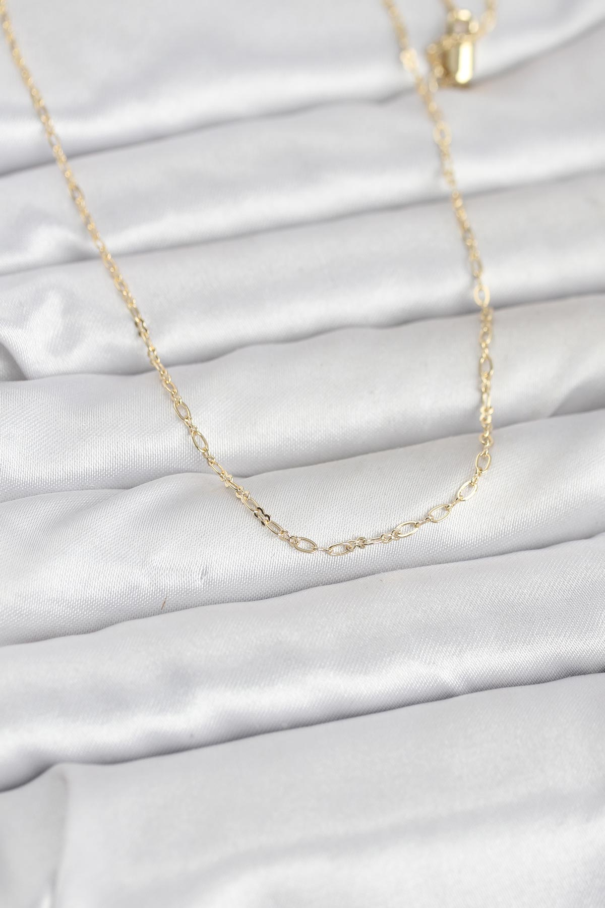 CM 14K Gold Renk 60 cm Zincirli Kadın Kolye 5886 1 CM 14K Gold Renk 60 cm Zincirli Kadın Kolye 5886