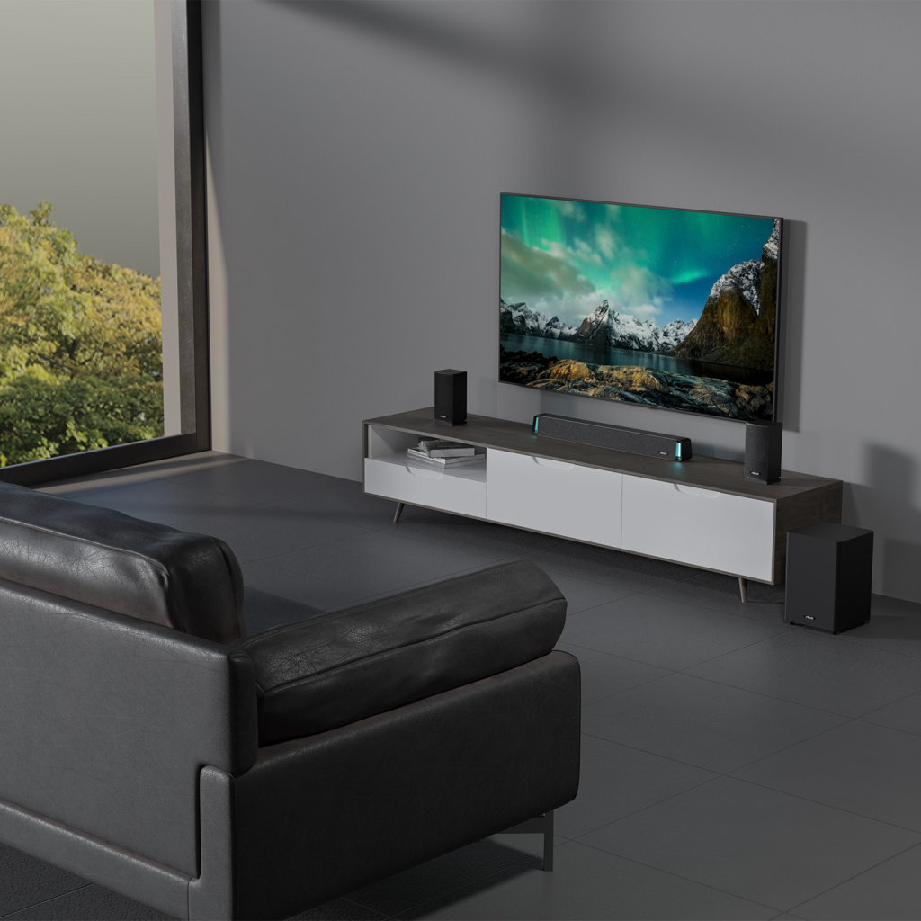 MIKADO MD-SBT35, 160W, 5+1, Masaüstü, BT/AUX/USB/HDMI/OPTICAL, Soundbar, Siyah Kasa, Ev Sinema Sistemi(1923) 4 MIKADO MD-SBT35, 160W, 5+1, Masaüstü, BT/AUX/USB/HDMI/OPTICAL, Soundbar, Siyah Kasa, Ev Sinema Sistemi(1923) - Görsel 4
