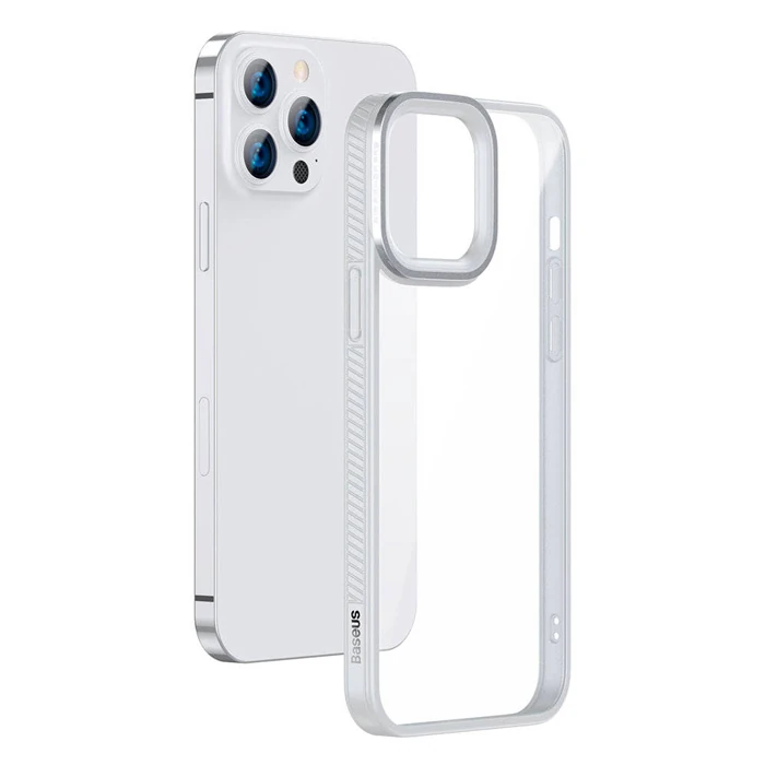 Baseus Crystal iPhone 13 Pro 6.1 Kılıf Jel Çerçeve Zırhlı Silikon Kılıf 2 Baseus Crystal iPhone 13 Pro 6.1 Kılıf Jel Çerçeve Zırhlı Silikon Kılıf - Görsel 2