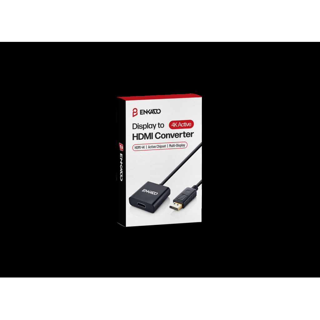 ENKADO EKD-DH30, Display Port To HDMI Çevirici Adaptör(1923) 2 ENKADO EKD-DH30, Display Port To HDMI Çevirici Adaptör(1923) - Görsel 2