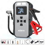 EZERE 4 in1 8000mAh Lastik Sisirme Pompası Ve Starter Akü Takviye Seti-(5775)