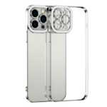 ALLY Fashion Series iPhone 11 Pro Kılıf Renkli Kenar Lazer Çerçeveli Silikon Kılıf