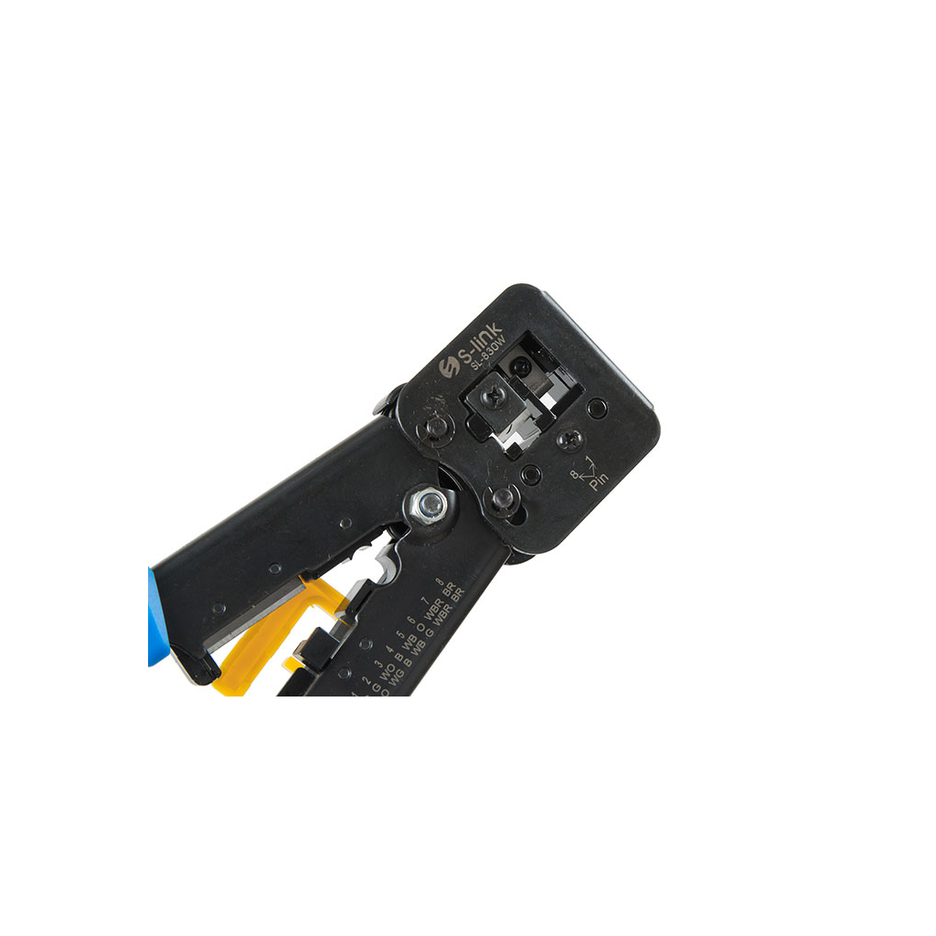 S-LINK SL-830W, RJ45/RJ11 ikili Pense, Yeni Nesil Kablo Ucu Konnektör Sıkma Pensesi(1923) 3 S-LINK SL-830W, RJ45/RJ11 ikili Pense, Yeni Nesil Kablo Ucu Konnektör Sıkma Pensesi(1923) - Görsel 3