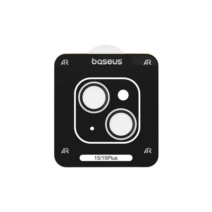 Baseus iPhone 15/15 Plus için Sapphire Serisi HD Cam Kamera Koruyucu 2 Baseus iPhone 15/15 Plus için Sapphire Serisi HD Cam Kamera Koruyucu - Görsel 2