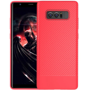 Haydiburaya 15 Ally SM Galaxy Note 8 Carbon Fiber Dokulu Premium Soft Silikon Kılıf