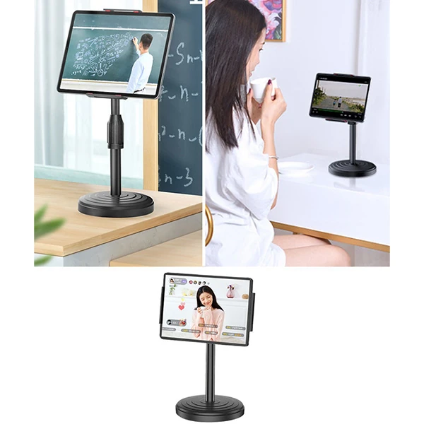 ALLY Portatif 360 ° Masaüstü Tablet Standı Tutucu-(5775) 2 ALLY Portatif 360 ° Masaüstü Tablet Standı Tutucu-(5775) - Görsel 2