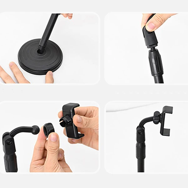 ALLY Portatif 360 ° Masaüstü Tablet Standı Tutucu-(5775) 4 ALLY Portatif 360 ° Masaüstü Tablet Standı Tutucu-(5775) - Görsel 4