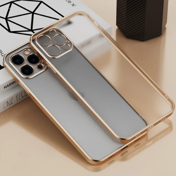 iPhone 11 Pro 5.8inç Renkli Kenar Şeffaf Kılıf Kamera Korumalı Kılıf 4 iPhone 11 Pro 5.8inç Renkli Kenar Şeffaf Kılıf Kamera Korumalı Kılıf - Görsel 4