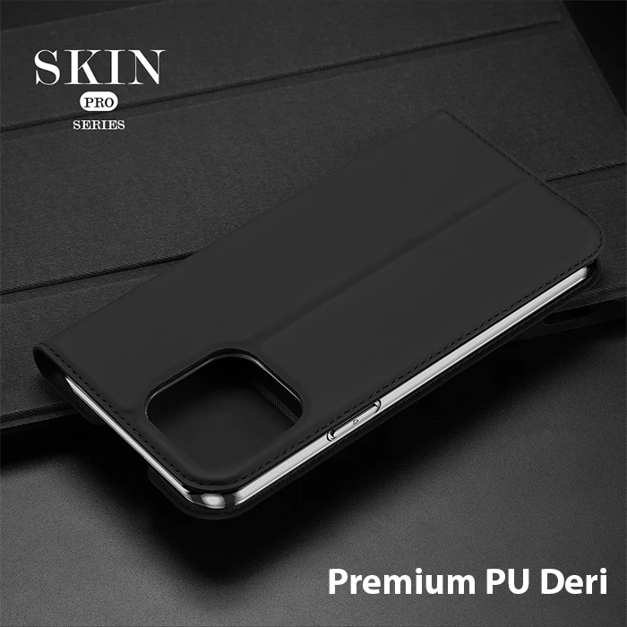 Dux Ducis iPhone 14 Pro 6.1 Kılıf Skin Pro Series Flip Cover Kapaklı Kılıf 4 Dux Ducis iPhone 14 Pro 6.1 Kılıf Skin Pro Series Flip Cover Kapaklı Kılıf - Görsel 4