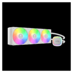 GAMDIAS AURA GL360 V2 WH, White Edition, 360mm, RGB, 3 Fanlı, CPU Sıvı Soğutma(1923)