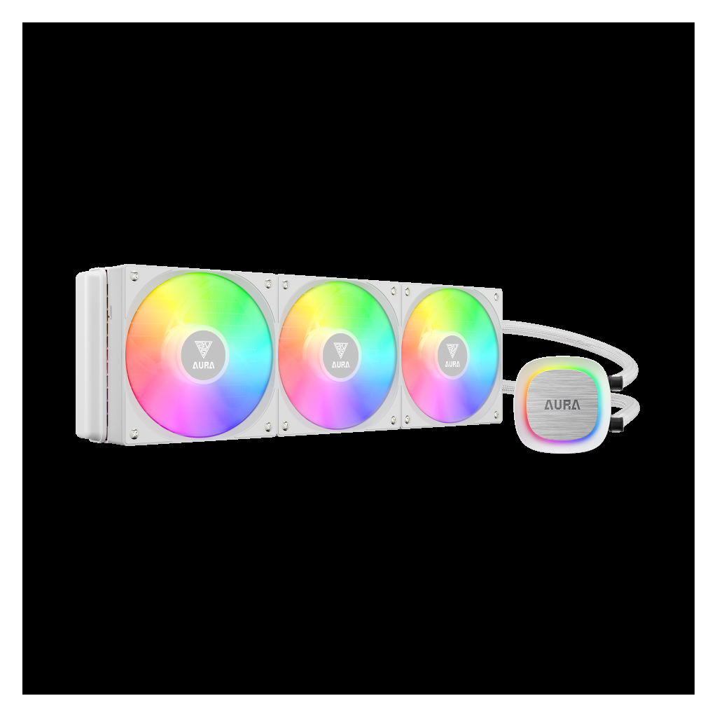 GAMDIAS AURA GL360 V2 WH, White Edition, 360mm, RGB, 3 Fanlı, CPU Sıvı Soğutma(1923) 1 GAMDIAS AURA GL360 V2 WH, White Edition, 360mm, RGB, 3 Fanlı, CPU Sıvı Soğutma(1923)