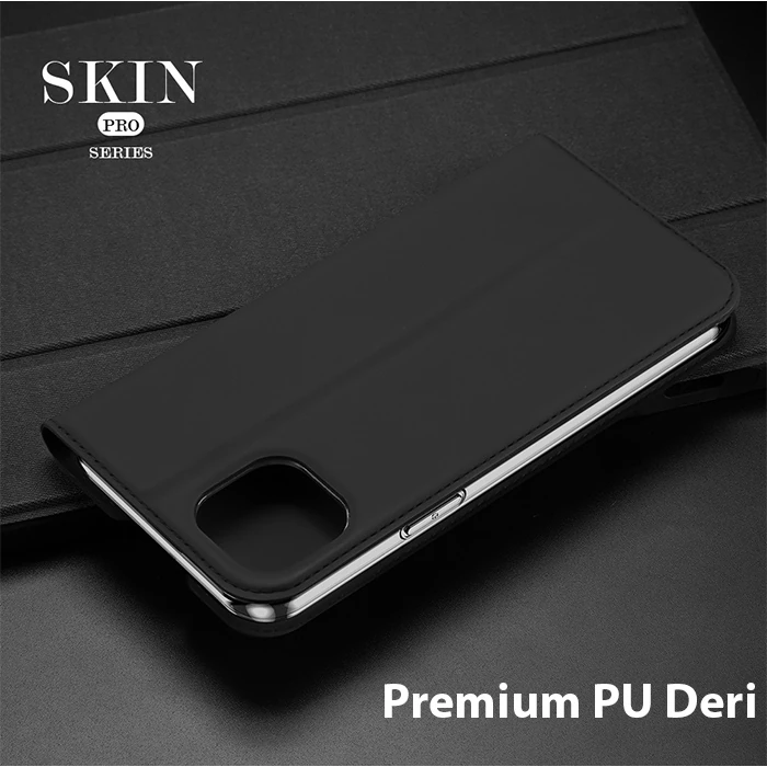 Dux Ducis iPhone 14 Plus 6.7 Kılıf Skin Pro Series Flip Cover Kapaklı Kılıf 4 Dux Ducis iPhone 14 Plus 6.7 Kılıf Skin Pro Series Flip Cover Kapaklı Kılıf - Görsel 4