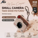 Ally PixMini Retro Video Dijital Kamera Ağ Kamerası DVR 1080P HD-(5775)