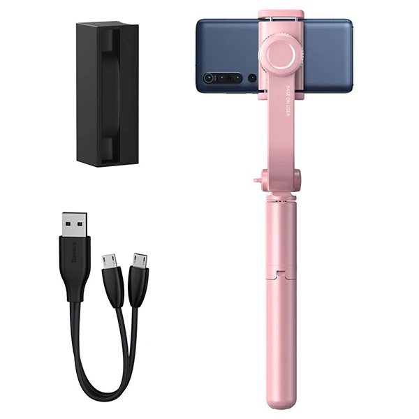 Baseus Lovely Bluetooth Selfie-Özçekim Tripod Çubuğu Monopod-(5775) 4 Baseus Lovely Bluetooth Selfie-Özçekim Tripod Çubuğu Monopod-(5775) - Görsel 4