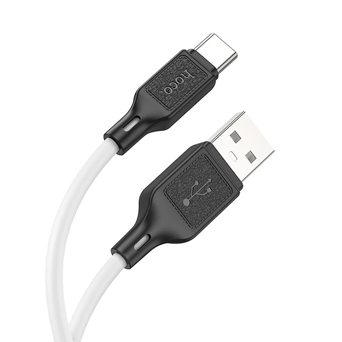 HOCO X90 USB to Type-C 3A Silikon Hızlı Şarj ve Data Kablosu-(5775) 3 HOCO X90 USB to Type-C 3A Silikon Hızlı Şarj ve Data Kablosu-(5775) - Görsel 3
