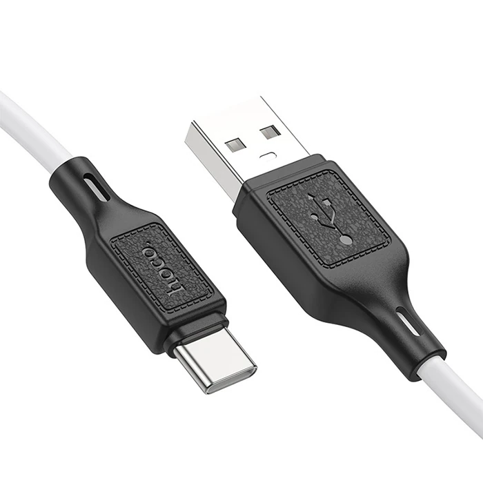 HOCO X90 USB to Type-C 3A Silikon Hızlı Şarj ve Data Kablosu-(5775) 4 HOCO X90 USB to Type-C 3A Silikon Hızlı Şarj ve Data Kablosu-(5775) - Görsel 4