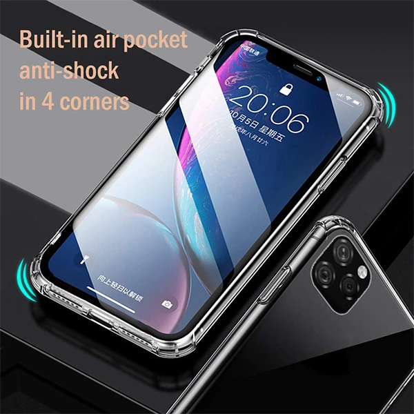 İPhone 11 Pro Max Anti-Drop Darbe Emici Silikon Kılıf 3 İPhone 11 Pro Max Anti-Drop Darbe Emici Silikon Kılıf - Görsel 3
