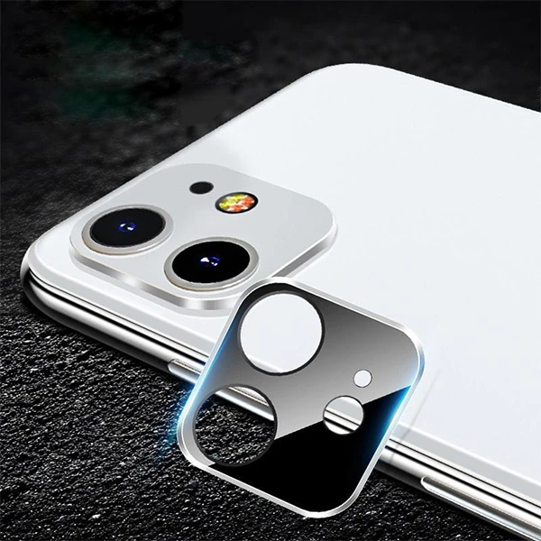 iPhone 11 6.1 İnch 3D Metal Kamera Koruyucu Metal Lens 1 iPhone 11 6.1 İnch 3D Metal Kamera Koruyucu Metal Lens