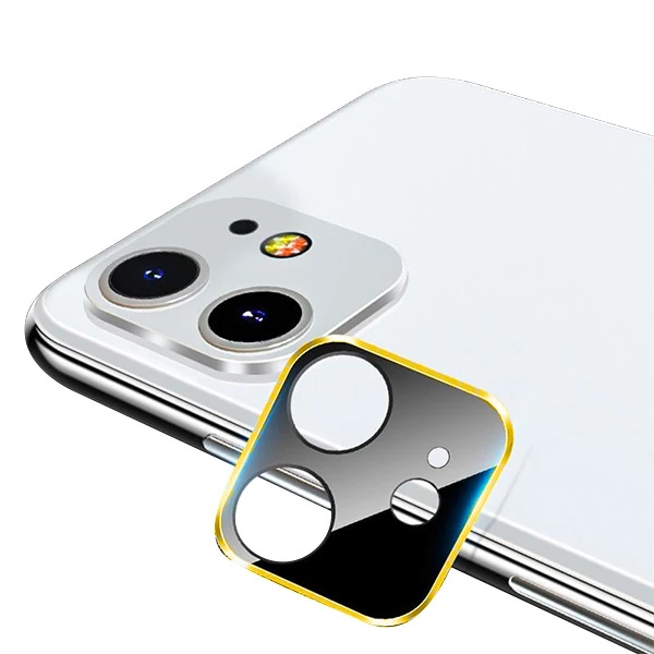 iPhone 11 6.1 İnch 3D Metal Kamera Koruyucu Metal Lens 4 iPhone 11 6.1 İnch 3D Metal Kamera Koruyucu Metal Lens - Görsel 4
