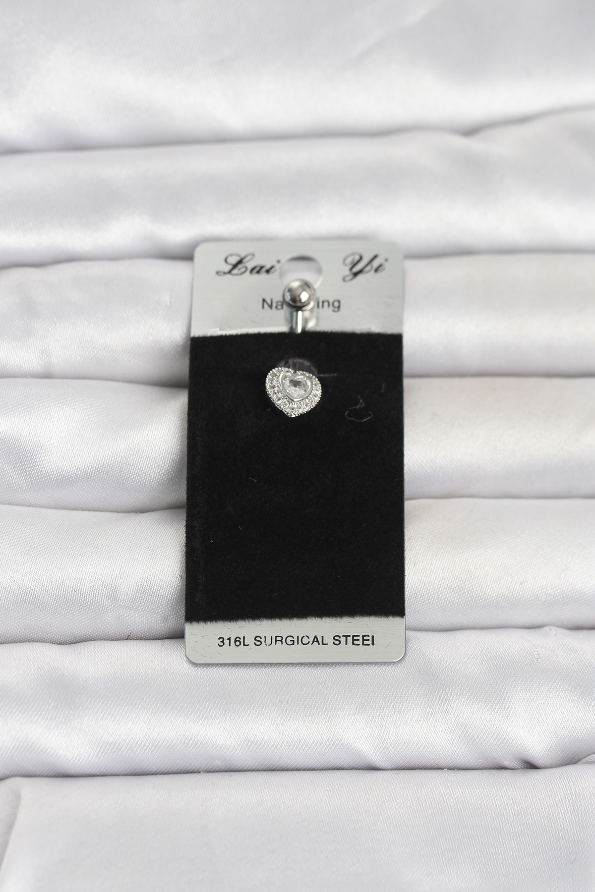 316L Cerrahi Çelik Minimal Kalp Model Göbek Piercing 5886 1 316L Cerrahi Çelik Minimal Kalp Model Göbek Piercing 5886