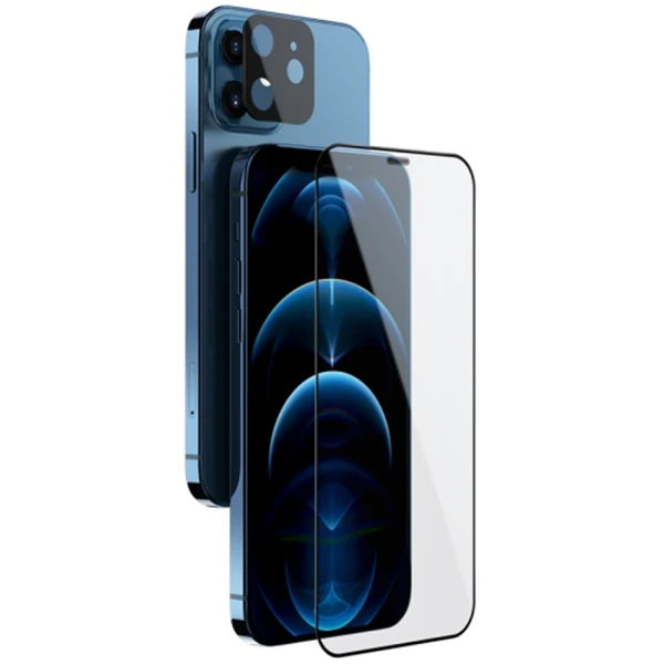 İPhone 12 Mini 2İN1 Full Glue Tempered Cam Ekran Koruyucu +Kamera Lens Set-(5775) 1 İPhone 12 Mini 2İN1 Full Glue Tempered Cam Ekran Koruyucu +Kamera Lens Set-(5775)