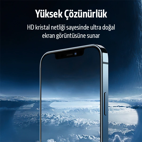 İPhone 12 Mini 2İN1 Full Glue Tempered Cam Ekran Koruyucu +Kamera Lens Set-(5775) 3 İPhone 12 Mini 2İN1 Full Glue Tempered Cam Ekran Koruyucu +Kamera Lens Set-(5775) - Görsel 3