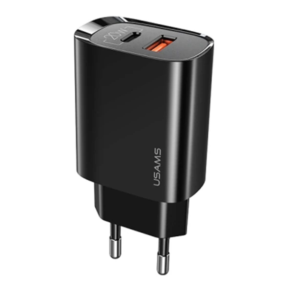 USAMS iPhone 20W QC3.0 + PD3.0 Hızlı Şarj Başlık US-CC121 T35 1 USAMS iPhone 20W QC3.0 + PD3.0 Hızlı Şarj Başlık US-CC121 T35