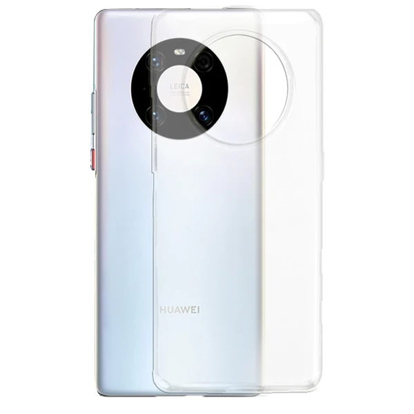 GOR Huawei Mate 40 Pro Kılıf Kamera Korumalı Şeffaf Silikon Kılıf 2 GOR Huawei Mate 40 Pro Kılıf Kamera Korumalı Şeffaf Silikon Kılıf - Görsel 2