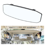 ALLY SD-2415 Kavisli Dışbükey Geniş Açılı Araç Dikiz Aynası 299x90mm-(5775)