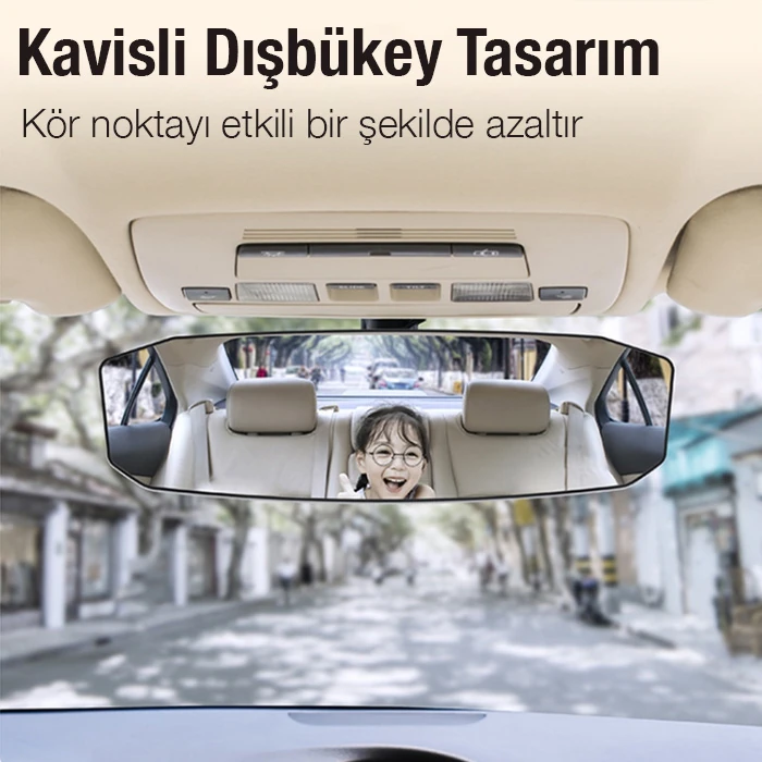 ALLY SD-2415 Kavisli Dışbükey Geniş Açılı Araç Dikiz Aynası 299x90mm-(5775) 3 ALLY SD-2415 Kavisli Dışbükey Geniş Açılı Araç Dikiz Aynası 299x90mm-(5775) - Görsel 3