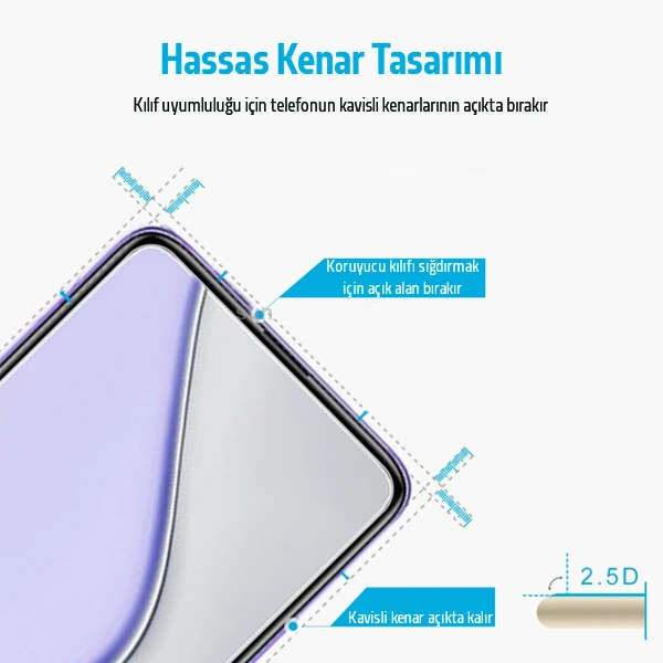 Xiaomi Redmi K40/K40 Pro/K40 Pro+/Mi 11i/Poco F3 Tempered Cam Ekran Koruyucu 4 Xiaomi Redmi K40/K40 Pro/K40 Pro+/Mi 11i/Poco F3 Tempered Cam Ekran Koruyucu - Görsel 4