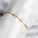 Yıldız Model Gold Renk Pirinç Bileklik 5886
