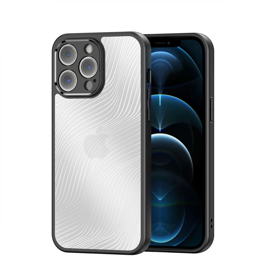 Dux Ducis iPhone 12 Pro Max Aimo Series Premium Buzlu Sert PC-TPU Kılıf 1 Dux Ducis iPhone 12 Pro Max Aimo Series Premium Buzlu Sert PC-TPU Kılıf