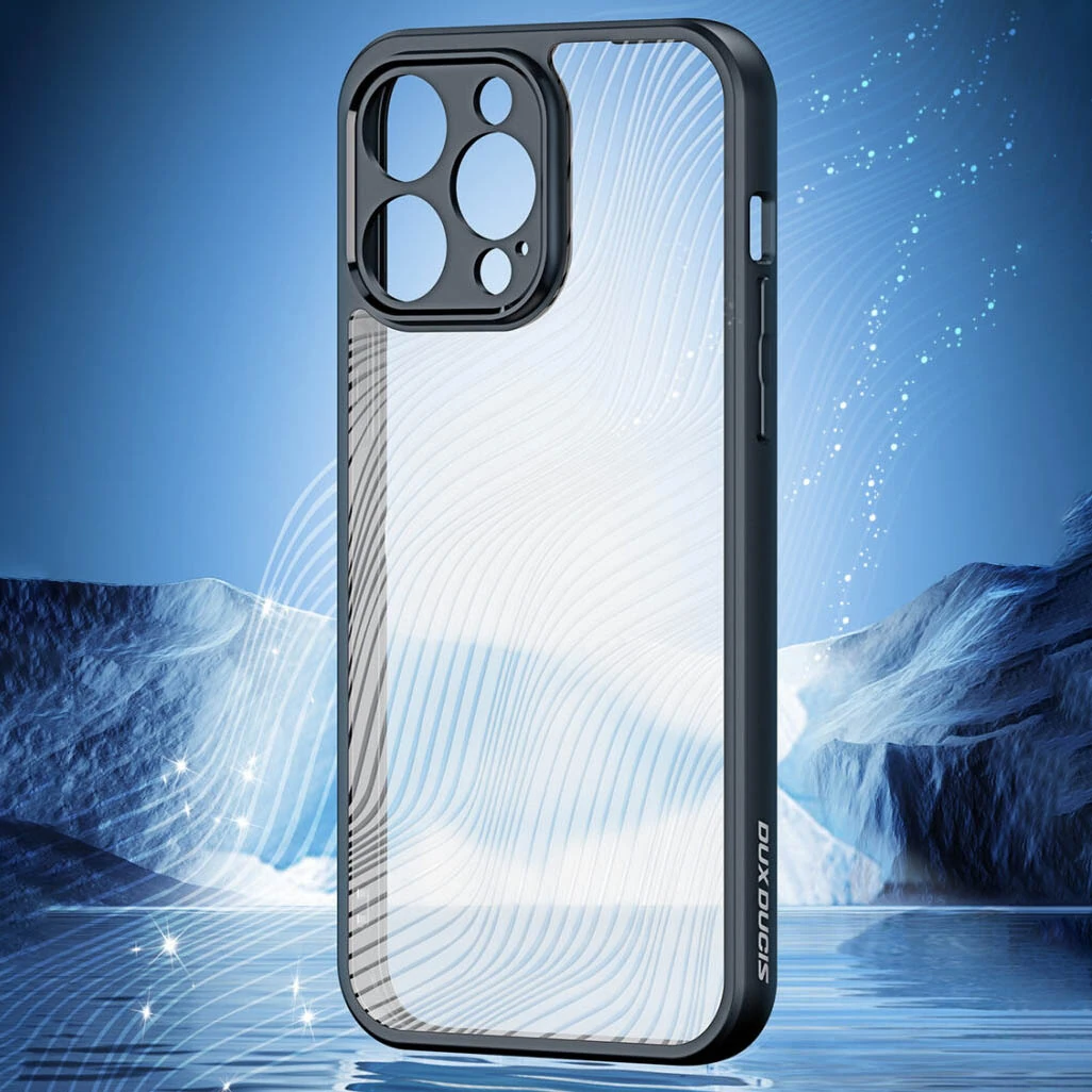 Dux Ducis iPhone 12 Pro Max Aimo Series Premium Buzlu Sert PC-TPU Kılıf 4 Dux Ducis iPhone 12 Pro Max Aimo Series Premium Buzlu Sert PC-TPU Kılıf - Görsel 4