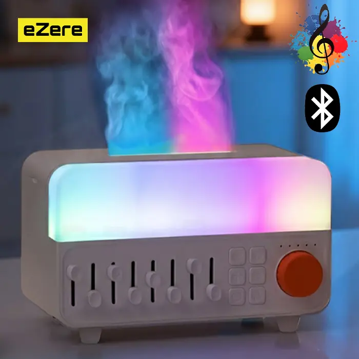 Ezere A14 Bluetooth Hoparlörlü Alev Efektli 8 Sesli Renkli Alev Görünümlü Aromaterapi Difüzörü Ultrasonik Hava Nemlendici-(5775) 2 Ezere A14 Bluetooth Hoparlörlü Alev Efektli 8 Sesli Renkli Alev Görünümlü Aromaterapi Difüzörü Ultrasonik Hava Nemlendici-(5775) - Görsel 2