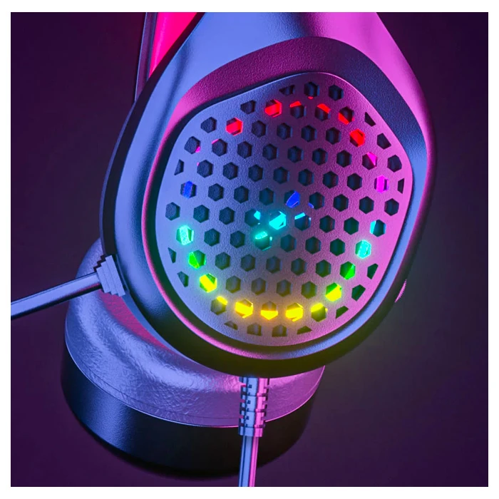 XMOWi R1 Gaming Mikrofonlu RGB Oyuncu Kulaklığı PC- Dizüstü Ve Ps4 4 XMOWi R1 Gaming Mikrofonlu RGB Oyuncu Kulaklığı PC- Dizüstü Ve Ps4 - Görsel 4