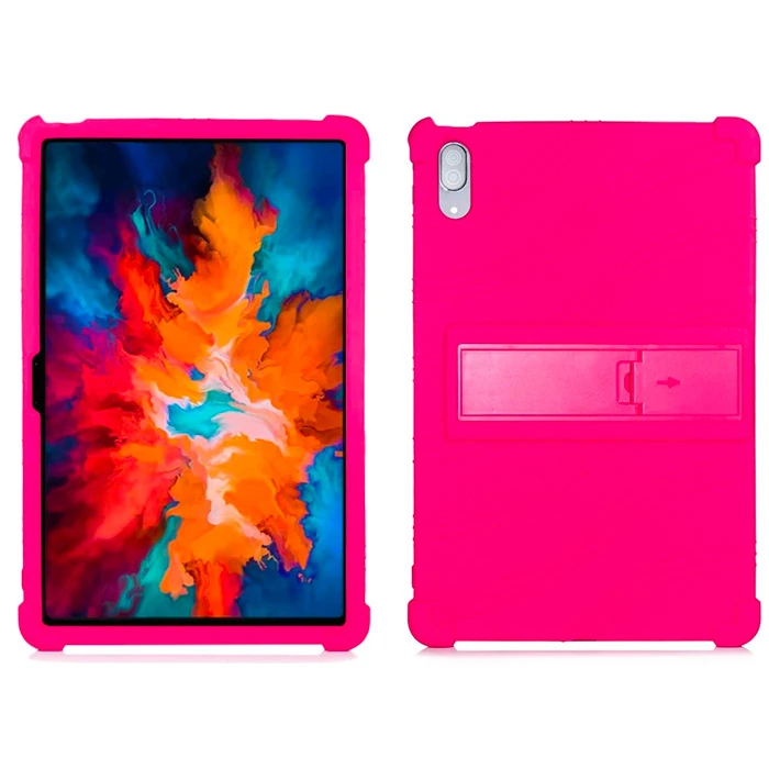 ALLY Lenovo Tab P11 Pro TB-J706 Standlı Silikon Kılıf Tablet Kılıfı-(5775) 4 ALLY Lenovo Tab P11 Pro TB-J706 Standlı Silikon Kılıf Tablet Kılıfı-(5775) - Görsel 4