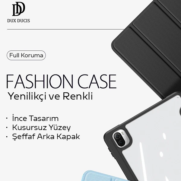 Dux Ducis Xiaomi Mi Pad 5 - 5 Pro Kılıf Kalem Bölmeli Toby Series 4 Dux Ducis Xiaomi Mi Pad 5 - 5 Pro Kılıf Kalem Bölmeli Toby Series - Görsel 4