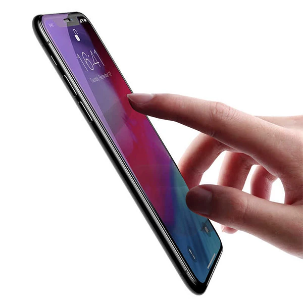 Baseus İphone 11 Pro Max 0.20mm Anti Blue Ray Tam Ekran Koruyucu 4 Baseus İphone 11 Pro Max 0.20mm Anti Blue Ray Tam Ekran Koruyucu - Görsel 4