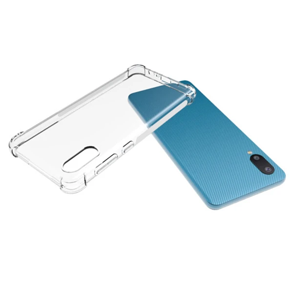 SM Galaxy A02 - M02 Anti-Drop Shockproof Darbe Emici Silikon Kılıf 4 SM Galaxy A02 - M02 Anti-Drop Shockproof Darbe Emici Silikon Kılıf - Görsel 4